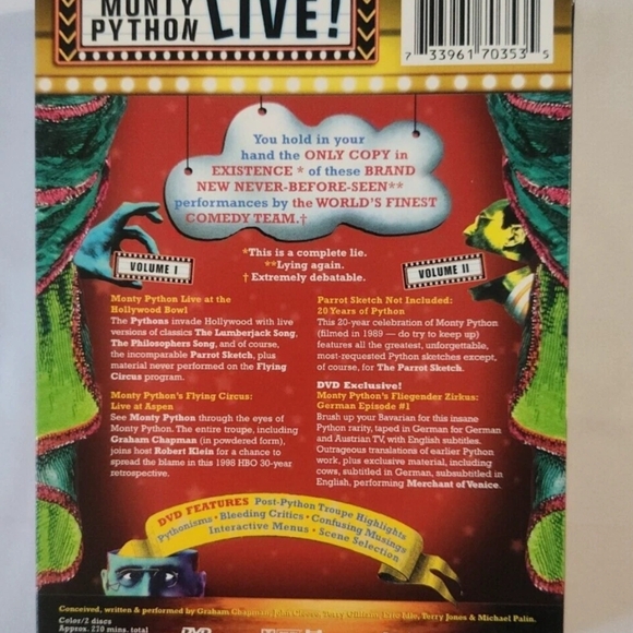 Monty Python Live DVD Box Set - Picture 7 of 8